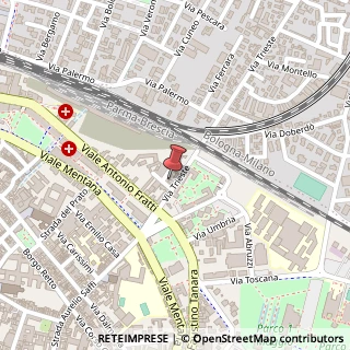 Mappa Via Trieste, 20/a, 43122 Parma, Parma (Emilia Romagna)