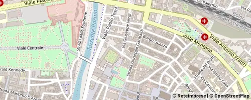 Mappa Parma