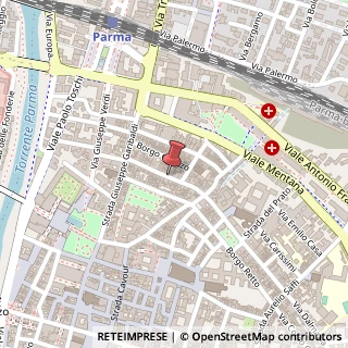 Mappa Str. Felice Cavallotti, 28, 43121 Parma, Parma (Emilia Romagna)