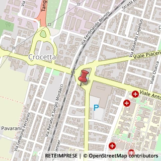 Mappa Piazza Caduti del Lavoro, 5, 43126 Parma, Parma (Emilia Romagna)