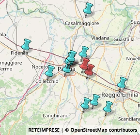 Mappa Via Testi Laudeo, 43122 Parma PR, Italia (12.89214)