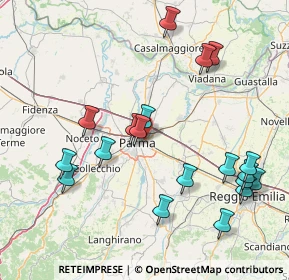 Mappa Via Testi Laudeo, 43122 Parma PR, Italia (17.77105)