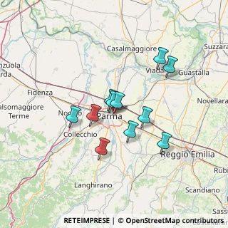 Mappa Via G. Tartini, 43122 Parma PR, Italia (10.65818)