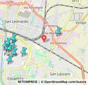 Mappa Via Testi Laudeo, 43122 Parma PR, Italia (1.51909)