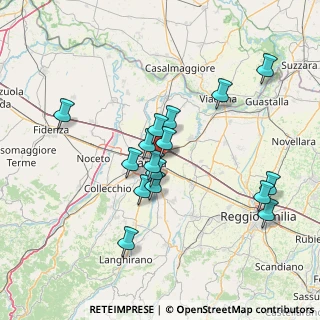 Mappa Strada Mutta, 43122 Parma PR, Italia (13.60313)