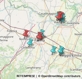 Mappa Via Renato Brozzi, 43122 Parma PR, Italia (14.94)