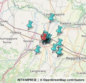 Mappa Via Sette Martiri, 43126 Parma PR, Italia (6.71944)