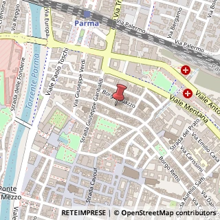 Mappa Strada Felice Cavallotti, 20, 43121 Parma, Parma (Emilia Romagna)