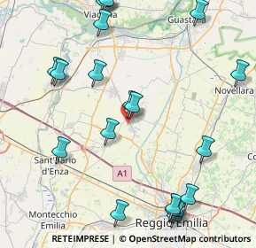 Mappa Via Raffaello Sanzio, 42024 Castelnovo di Sotto RE, Italia (10.604)