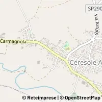 Peta Ceresole d'Alba