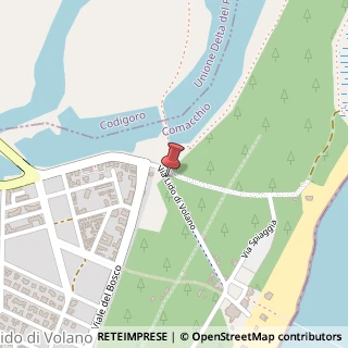 Mappa Via lido di volano 8, 44022 Comacchio, Ferrara (Emilia Romagna)