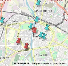 Mappa Piazza Ghiaia, 43122 Parma PR, Italia (0.88091)