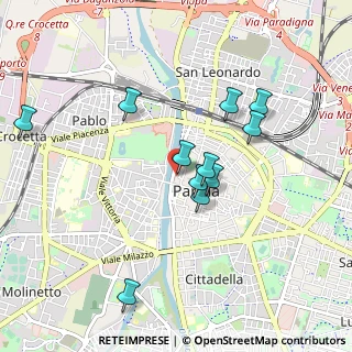 Mappa Piazza Ghiaia, 43122 Parma PR, Italia (0.85818)