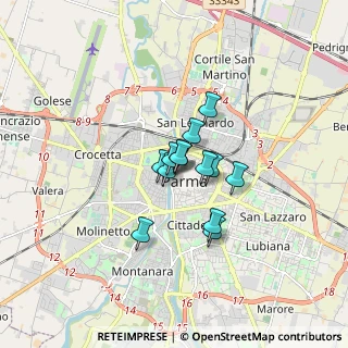 Mappa Piazza Ghiaia, 43122 Parma PR, Italia (0.95462)