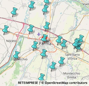 Mappa Piazza Ghiaia, 43122 Parma PR, Italia (9.498)