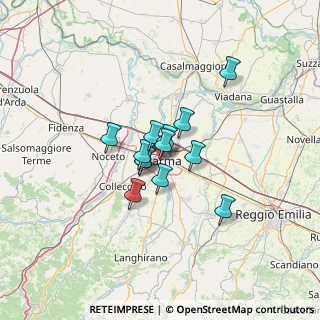 Mappa Borgo Marodolo, 43125 Parma PR, Italia (8.20154)
