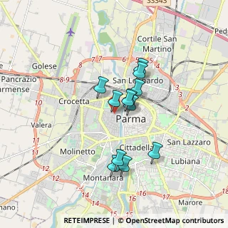 Mappa Borgo Marodolo, 43125 Parma PR, Italia (1.30667)