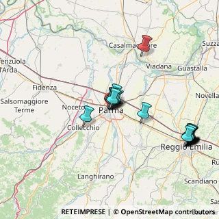 Mappa Via dei Farnese, 43125 Parma PR, Italia (15.7185)