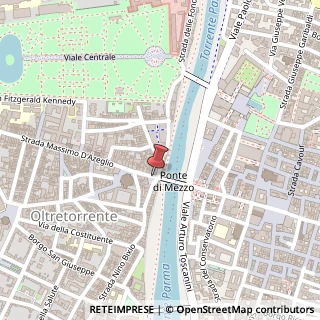 Mappa Piazzale Filippo Corridoni, 9/A, 43100 Parma, Parma (Emilia Romagna)
