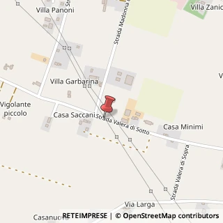 Mappa Strada valera di sotto 5/a, 43100 Parma, Parma (Emilia Romagna)