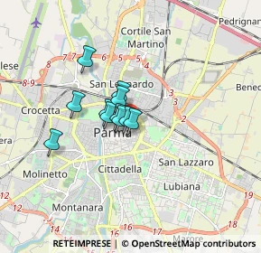 Mappa Borgo delle Colonne, 43121 Parma PR, Italia (1.00727)