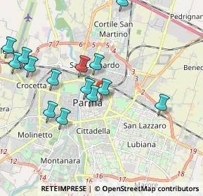 Mappa Borgo delle Colonne, 43121 Parma PR, Italia (2.10071)