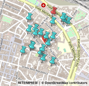 Mappa Borgo delle Colonne, 43121 Parma PR, Italia (0.193)