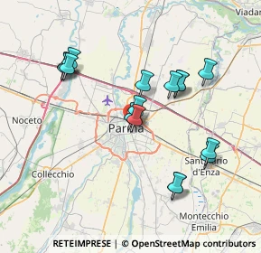 Mappa Borgo delle Colonne, 43121 Parma PR, Italia (7.06313)