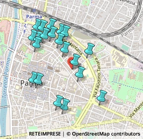 Mappa Borgo delle Colonne, 43121 Parma PR, Italia (0.4805)