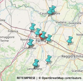 Mappa Borgo delle Colonne, 43121 Parma PR, Italia (13.69)
