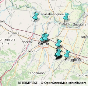 Mappa Borgo delle Colonne, 43121 Parma PR, Italia (12.20063)