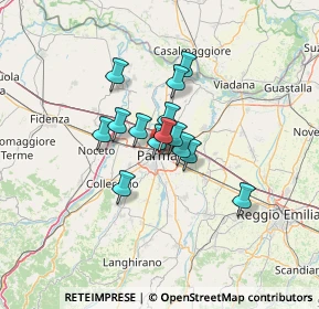 Mappa Borgo delle Colonne, 43121 Parma PR, Italia (8.405)