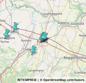 Mappa Borgo delle Colonne, 43121 Parma PR, Italia (27.20385)