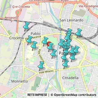 Mappa Strada Giovanni Inzani, 43125 Parma PR, Italia (0.84)