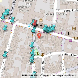 Mappa Strada Giovanni Inzani, 43125 Parma PR, Italia (0.04643)