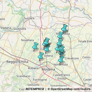 Mappa SP468, 41012 Carpi MO, Italia (10.06067)