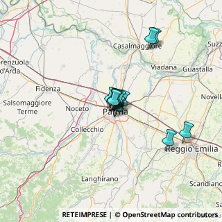 Mappa Via Ambrogio Ferrari, 43125 Parma PR, Italia (7.25357)