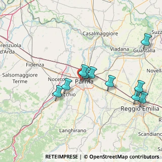Mappa Via Ambrogio Ferrari, 43125 Parma PR, Italia (25.40071)