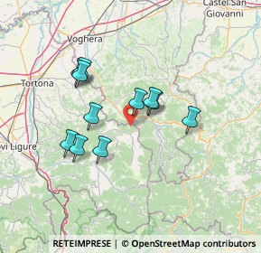 Mappa Via Castagnola, 15056 Gremiasco AL, Italia (11.82182)