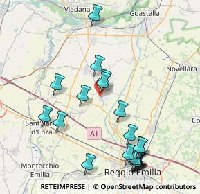 Mappa Via Lazzaro Spallanzani, 42024 Castelnovo di Sotto RE, Italia (9.149)