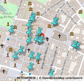 Mappa Borgo S. Biagio, 43100 Parma PR, Italia (0.1265)