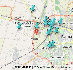 Mappa Stradello Corsini, 43126 Parma PR, Italia (1.72071)