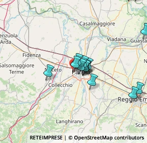 Mappa Stradello Corsini, 43126 Parma PR, Italia (14.33733)