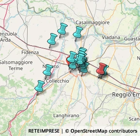 Mappa Stradello Corsini, 43126 Parma PR, Italia (8.34444)