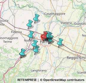 Mappa Via Abbeveratoia, 43100 Parma PR, Italia (8.61533)
