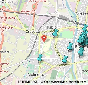 Mappa Via Abbeveratoia, 43100 Parma PR, Italia (1.5165)