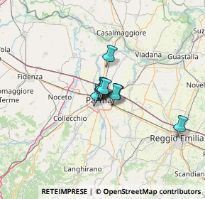 Mappa Via Toscana, 43122 Parma PR, Italia (17.35462)
