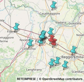 Mappa Via Toscana, 43122 Parma PR, Italia (12.83143)