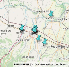 Mappa Via Toscana, 43122 Parma PR, Italia (6.3725)