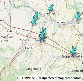 Mappa Via Toscana, 43122 Parma PR, Italia (17.7225)